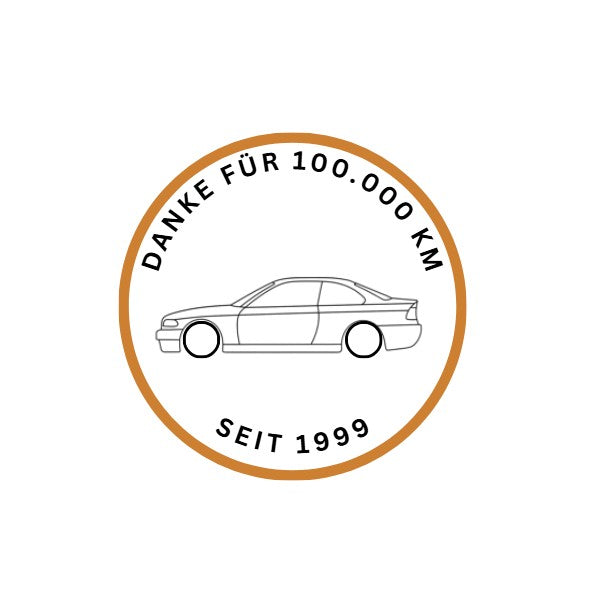 BMW E46 Coupé "Danke für 100.000 KM"