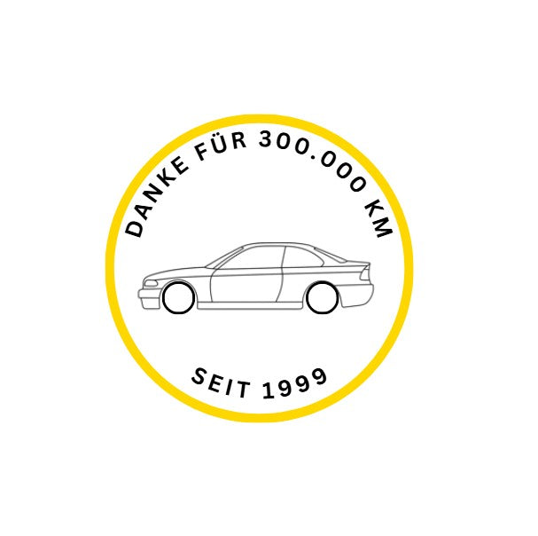 BMW E46 Coupé "Danke für 300.000 KM"