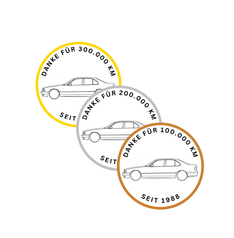 3er Pack BMW E34 Limousine