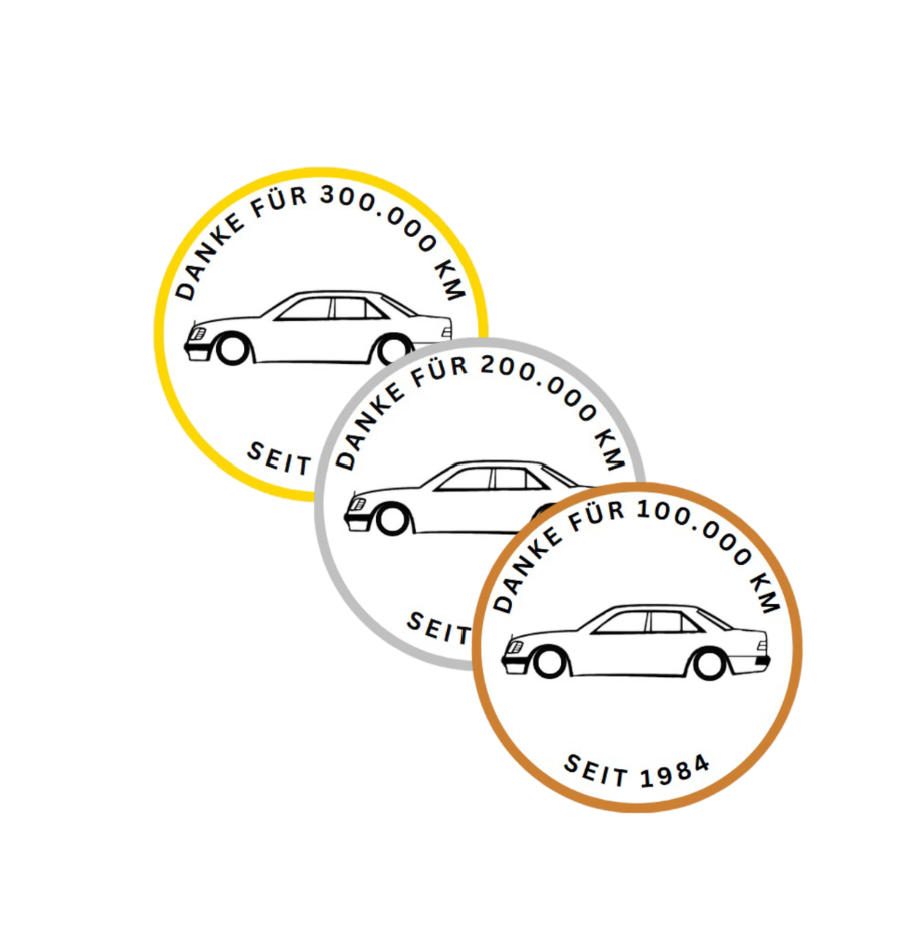 3er Pack Mercedes W124 Limousine