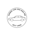 Audi 80 Limousine "Danke für 200.000 KM"