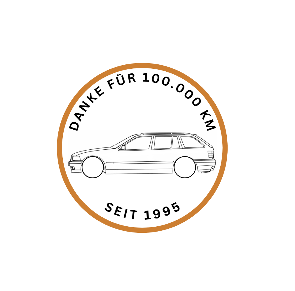 BMW E36 Touring "Danke für 100.000 KM"