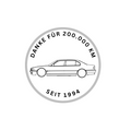 BMW E38 "Danke für 200.000 KM"