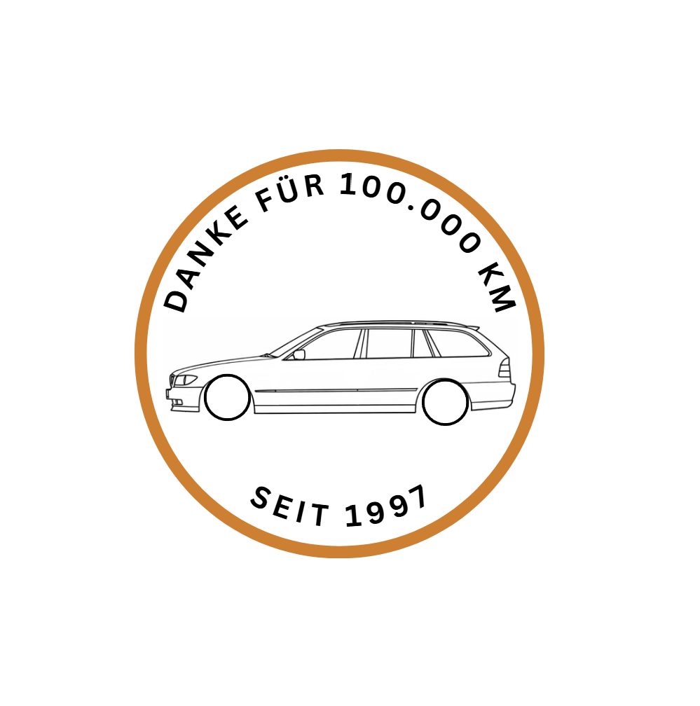 BMW E39 Touring "Danke für 100.000 KM"