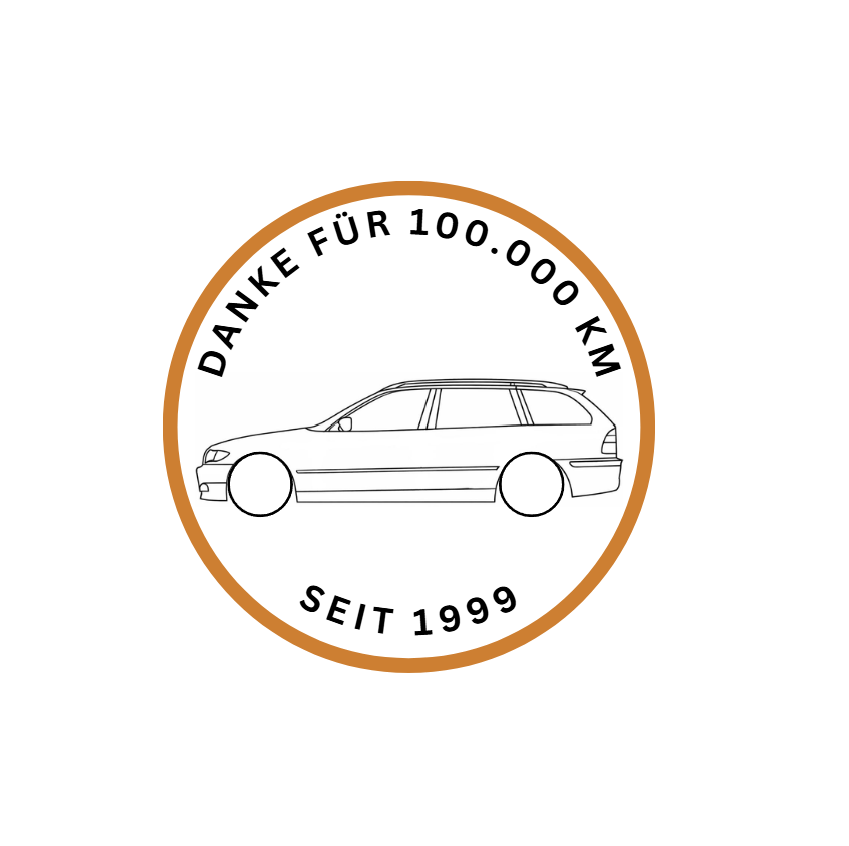 BMW E46 Touring "Danke für 100.000 KM"