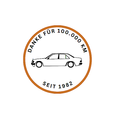 Mercedes W201 "Danke für 100.000 KM"