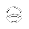 Mercedes R107 "Danke für 200.000 KM"