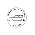 Volkswagen Golf 1 "Danke für 200.000 KM"