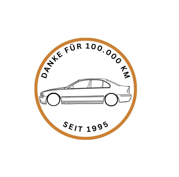 BMW E39 Limousine "Danke für 100.000 KM"