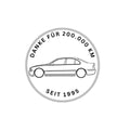 BMW E39 Limousine "Danke für 200.000 KM"