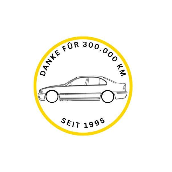 BMW E39 Limousine "Danke für 300.000 KM"